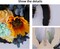 Halloween Spider Wreath with Sunflowers and Black Feathers (Halloween) 2"D x 9.84"W x 11.81"H